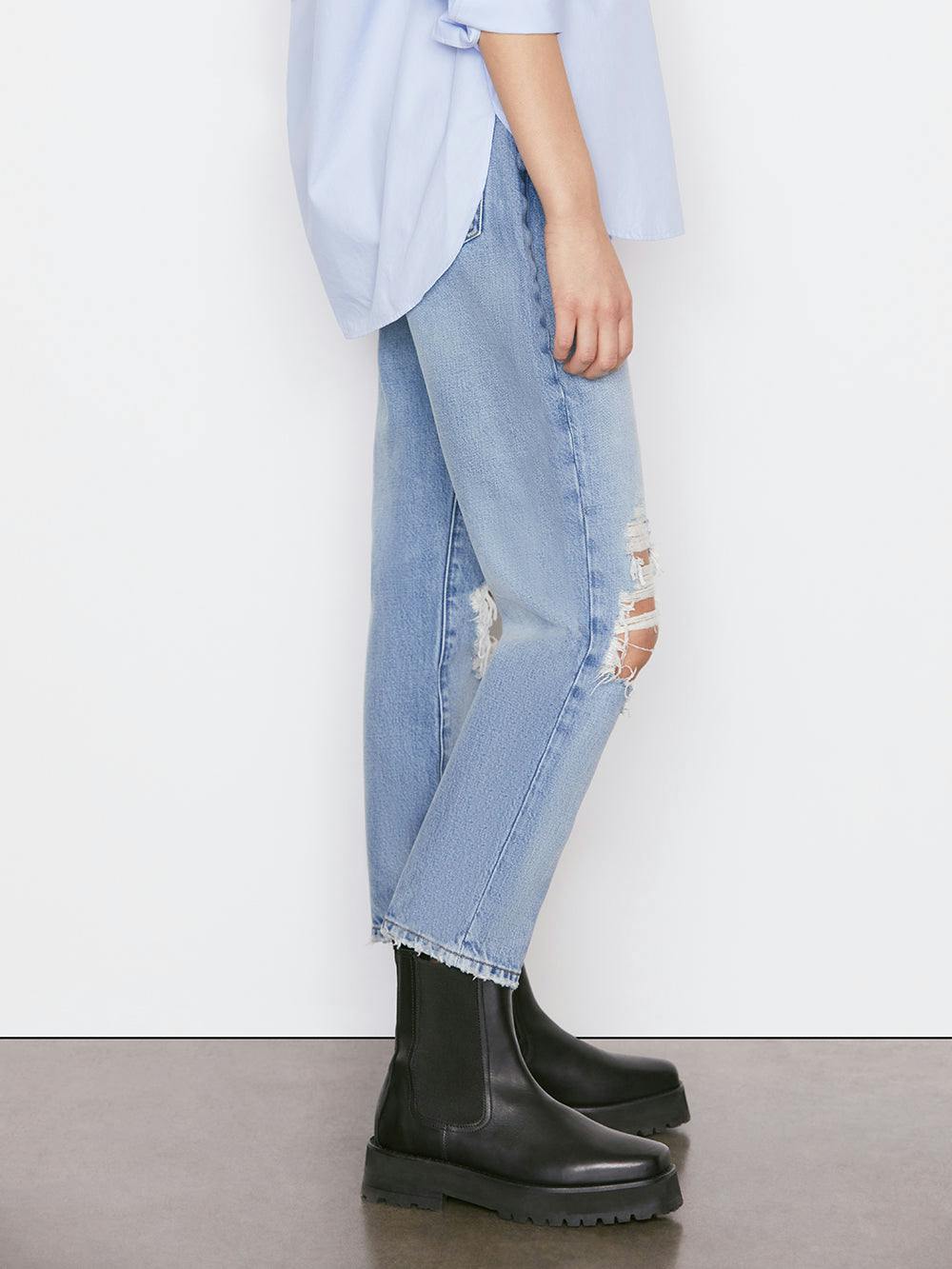 jeans side view